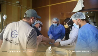وفد طبي أمريكي ينهي زيارته إلى إدلب بسبب تصعيد القصف
