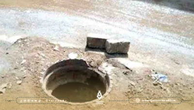 البوكمال: إصابة عدد من الأطفال نتيجة سقوطهم في حفر الصرف الصحي