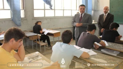 طلاب "البكالوريا" في مناطق الأسد يشتكون صعوبة الأسئلة، وحالات إغماء بين الطلاب