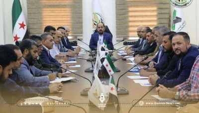 الحكومة المؤقتة تعقد اجتماعاً مع مجالس المحافظات السورية في شمال سوريا