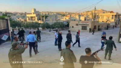 قوات النظام تداهم بلدة بريف دمشق