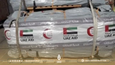الإمارات ترسل شحنة مساعدات طبية لمطار ومرفأ اللاذقية