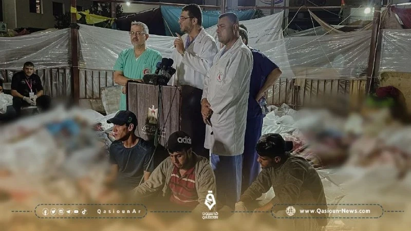 نظام الأسد يُدين مـ ـجزرة مستشفى 