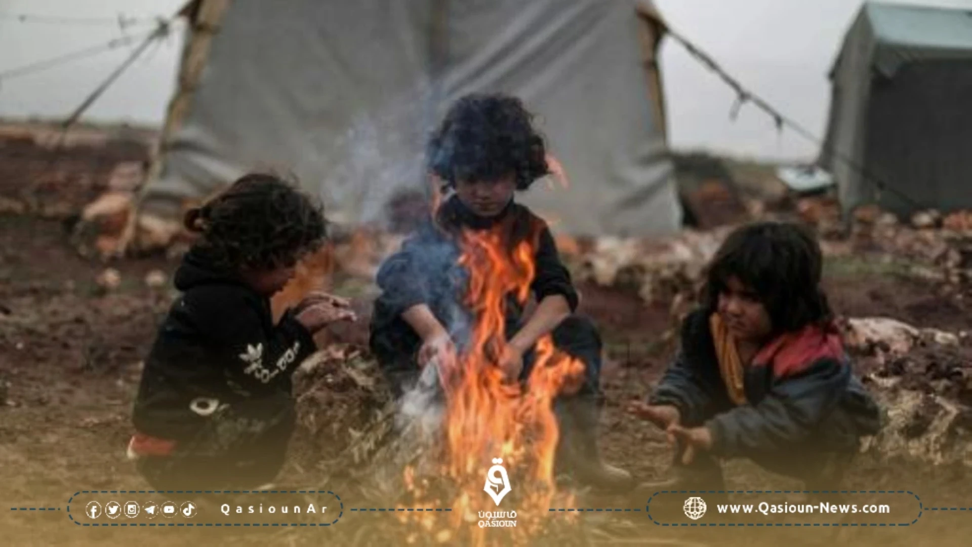 فريق منسقو استجابة:49 %من النازحين في شمال غرب سوريا غير قادرين تأمين مواد التدفئة