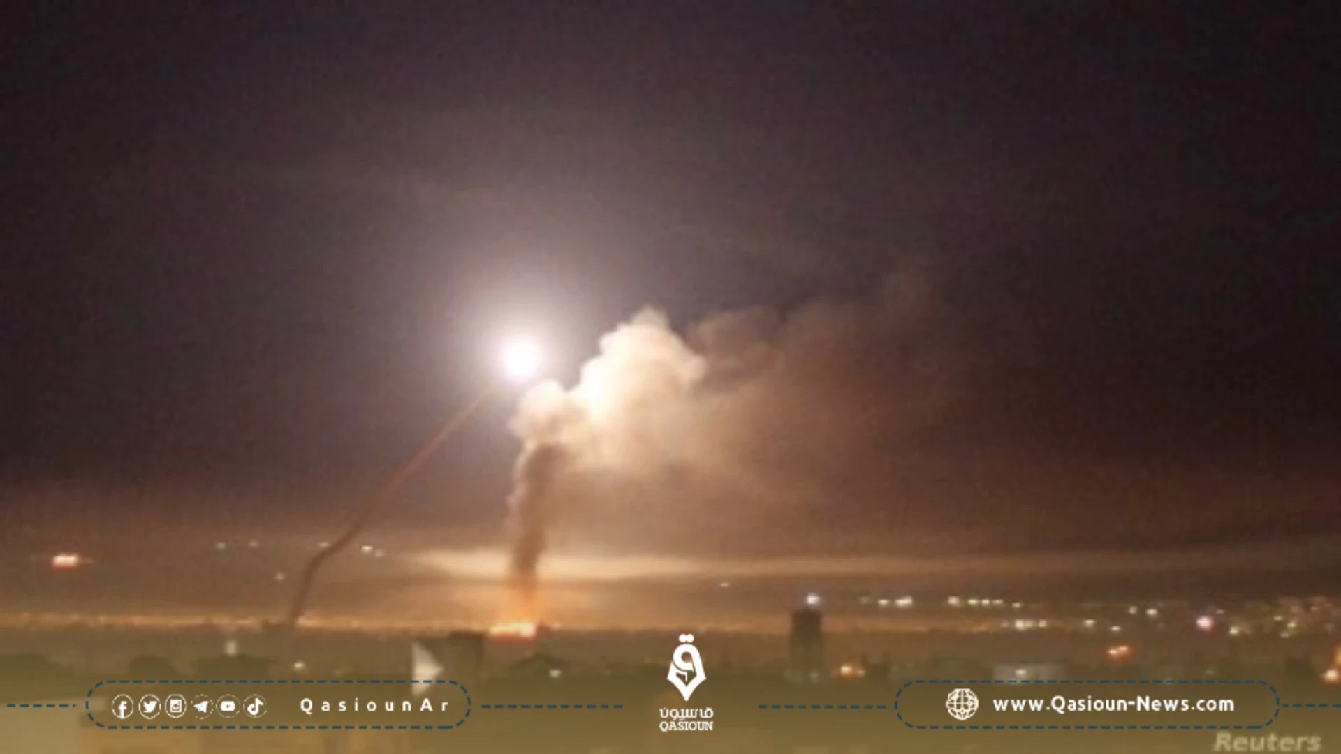 رويترز:الغارات الإسرائيلية الأخيرة على سوريا استهدفت البنية التحتية 