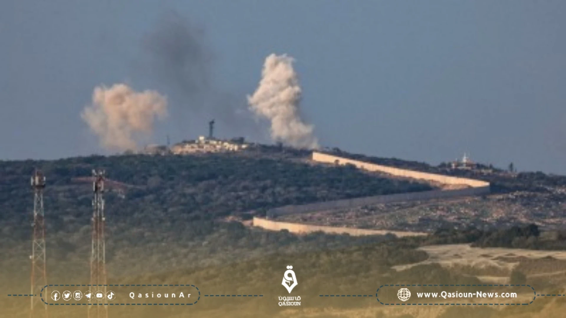 الاحتـ.ـلال الإسـ.ـرائيلي : إطلاق 30 صاروخ من لبنان إلى الجولان السوري المحتل
