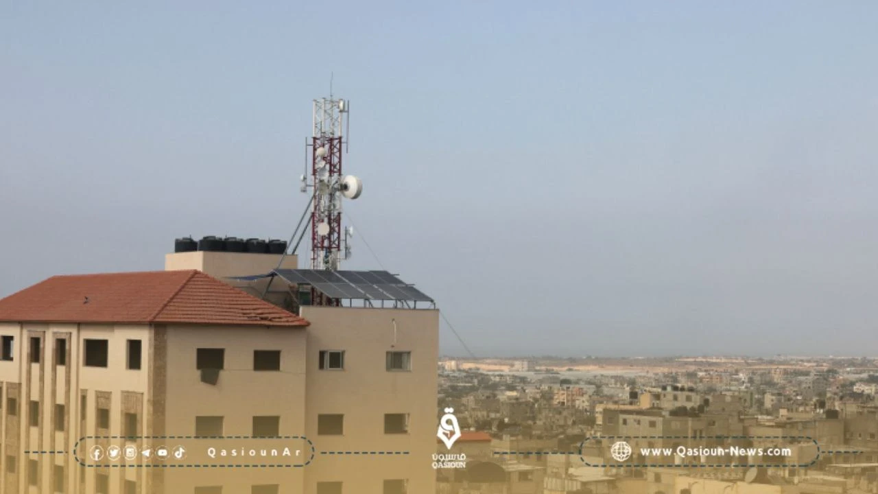 انقطاع كامل لخدمات الاتصالات عن غزة