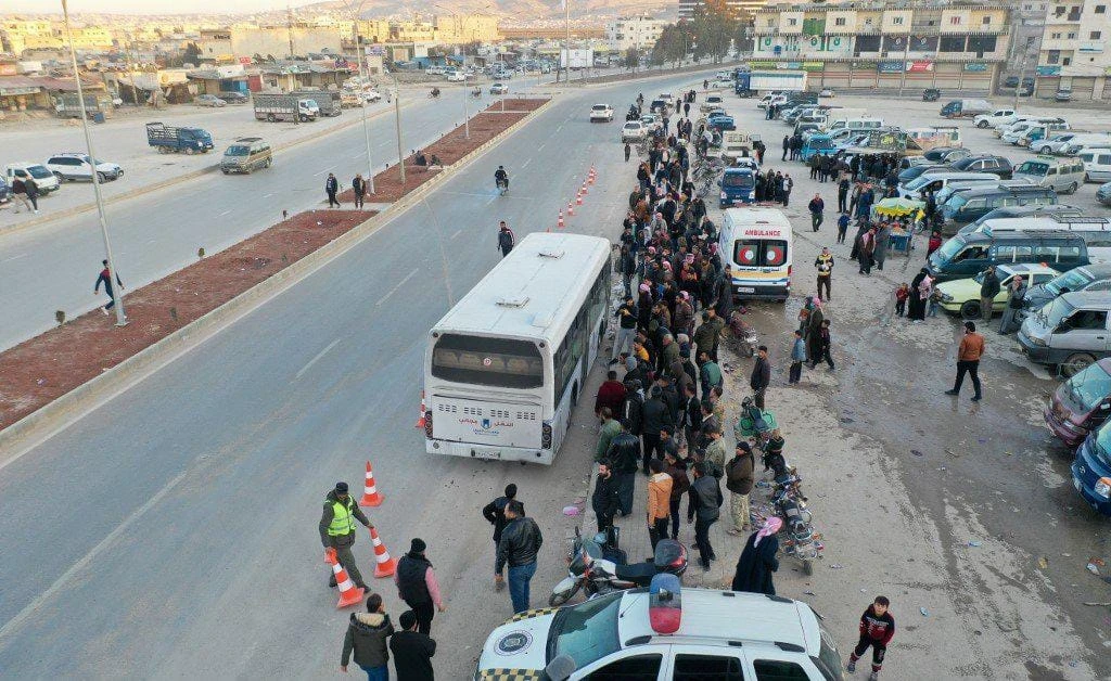 العراقيون يفرون من مناطق نظام الأسد