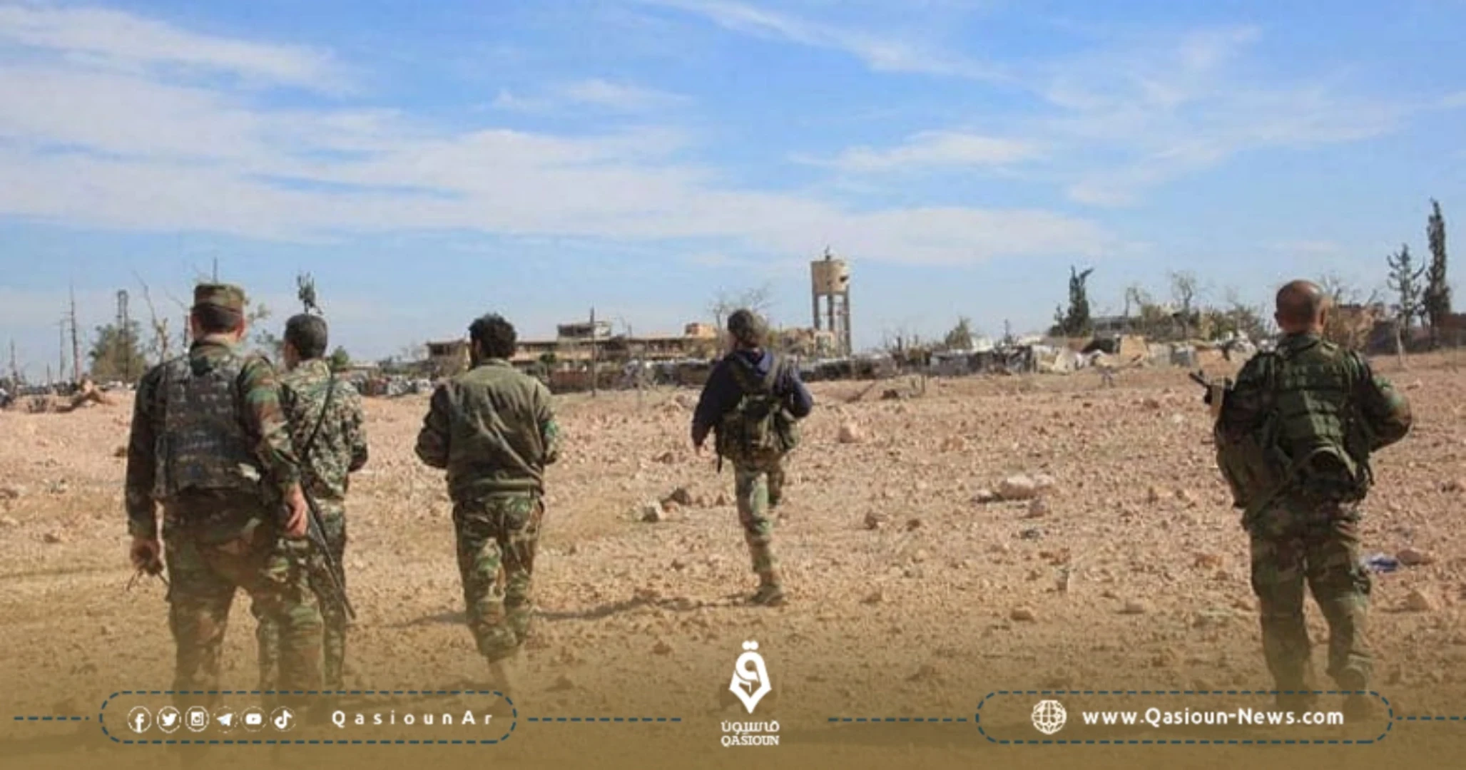 مـ.ـقتل خمسة عناصر لنظام الأسد نتيجة هجوم لتنـ.ـظيم داعـ.ـش جنوبي حمص