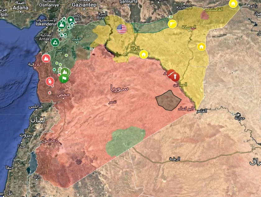 خريطة التفاعلية: استعادة فصائل المعارضة السورية لمناطق استراتيجية في ريفي حماة و حلب