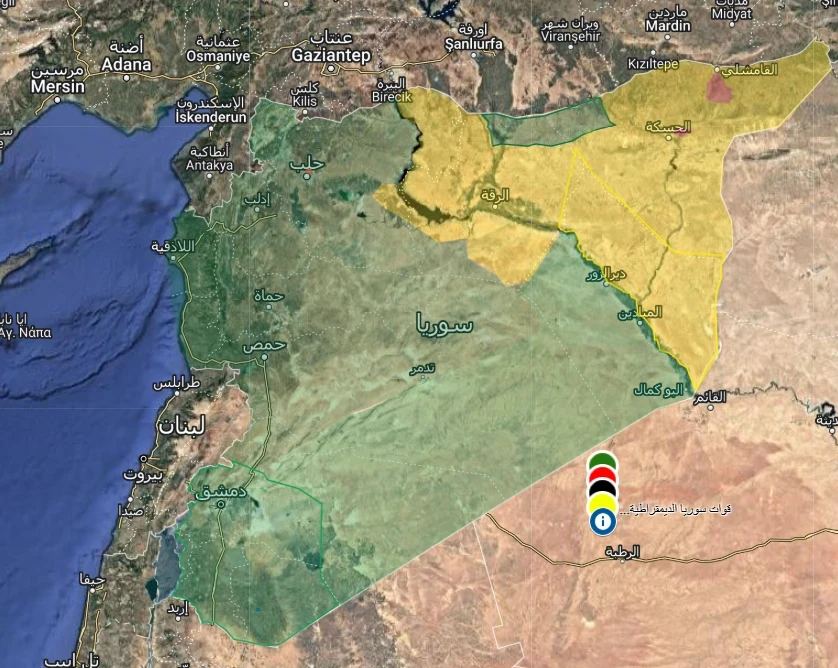 إدارة العمليات العسكرية في سوريا: تحول جذري في الخارطة الجغرافية